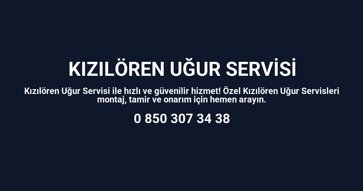 Kızılören Uğur Servisi